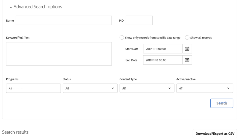 boring but functional, this is a reporting dashboard for approving comments on a large client site